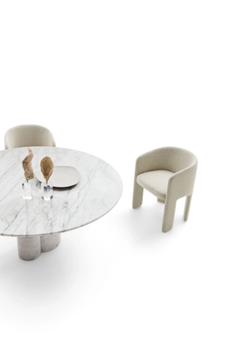 CALI - Upholstered fabric chair with armrests by Ditre Italia - view 3